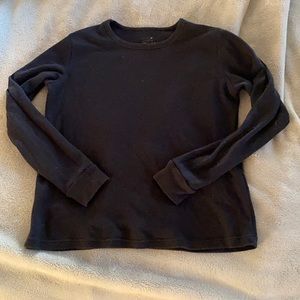 Small Black Long Sleeve Tee